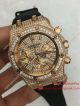 2017 Japan Replica Audemars Piguet Royal Oak Diamond Dial Rose Gold Rubber (9)_th.jpg